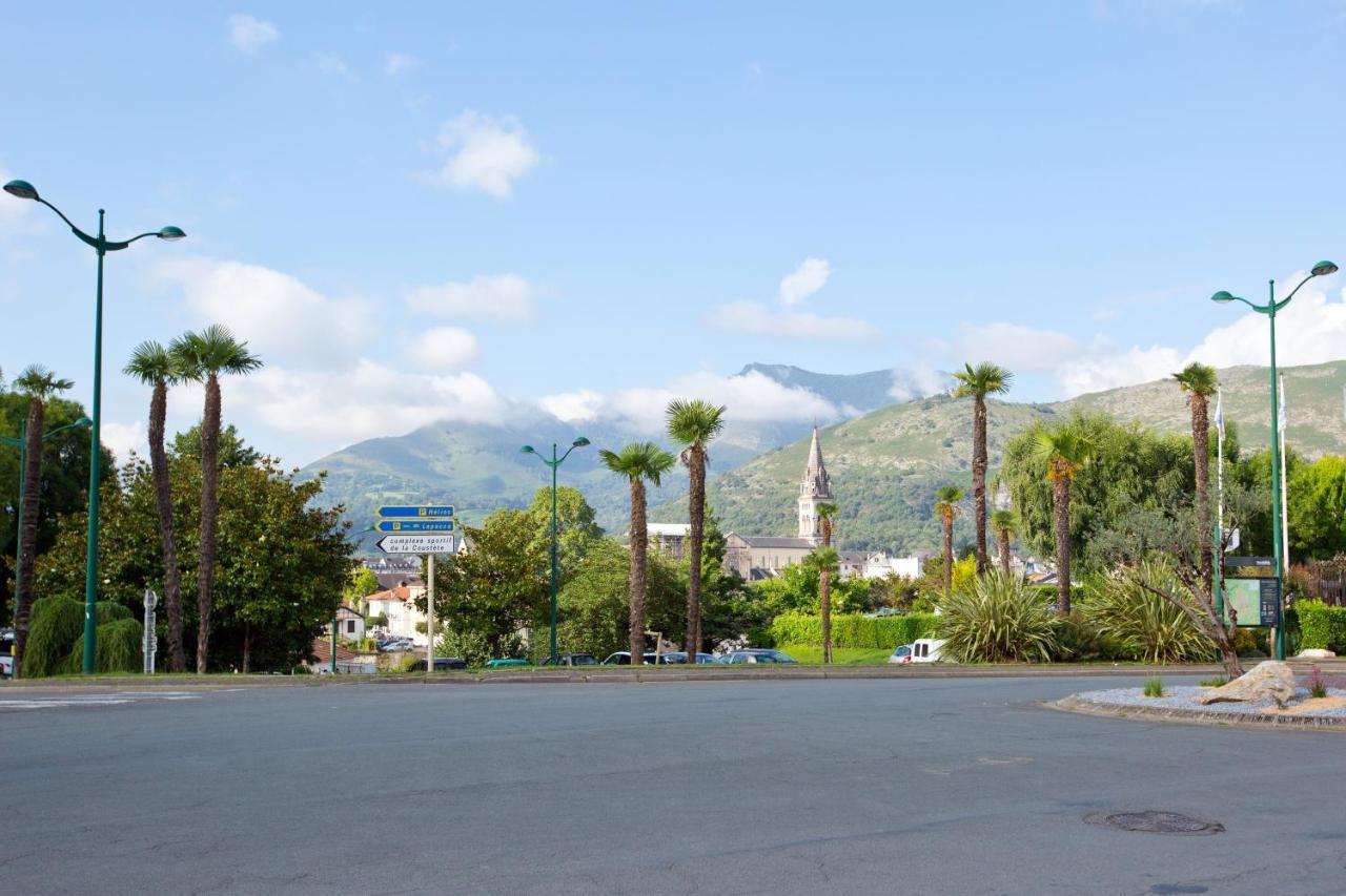 Grand Studio Avec Climatisation, Balcon Proche Gare Centre Ville Lourdes Dış mekan fotoğraf